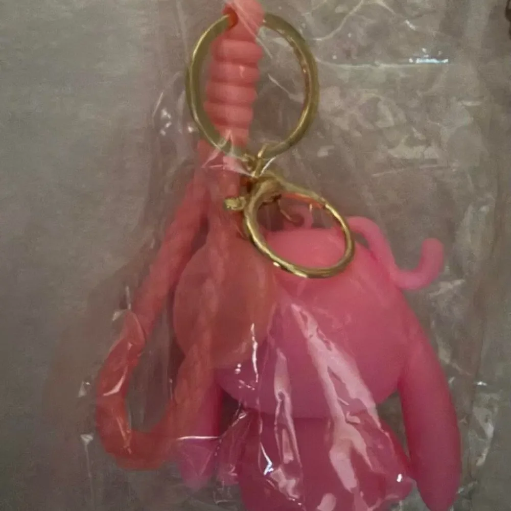 light up Pink Stitch Keychain